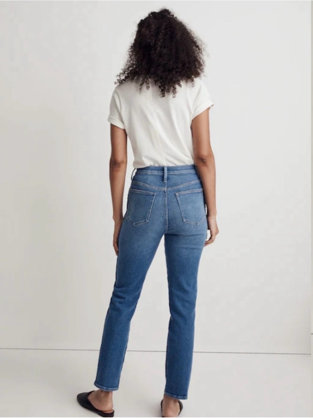 Madewell Women's Stovepipe Jeans Size 26 Medium Wash - Picture 2 of 12